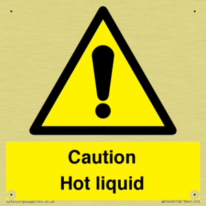 WK5440: Caution Hot liquid