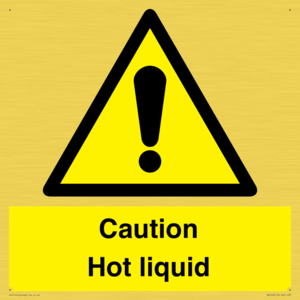 WK5440: Caution Hot liquid