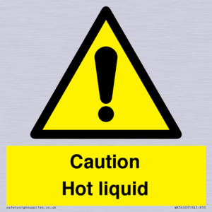 WK5440: Caution Hot liquid