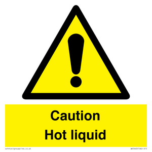 WK5440: Caution Hot liquid