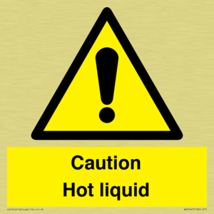 WK5440: Caution Hot liquid
