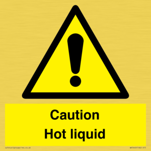 WK5440: Caution Hot liquid