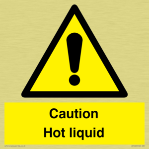 WK5440: Caution Hot liquid
