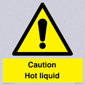 WK5440: Caution Hot liquid