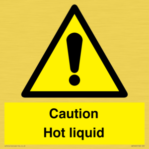 WK5440: Caution Hot liquid