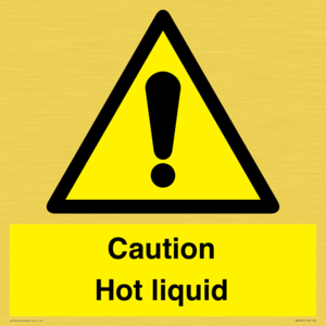 WK5440: Caution Hot liquid