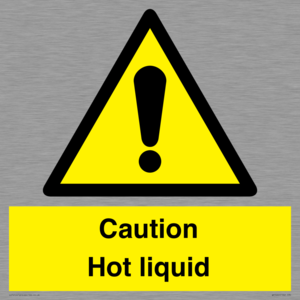 WK5440: Caution Hot liquid