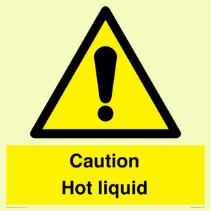 WK5440: Caution Hot liquid