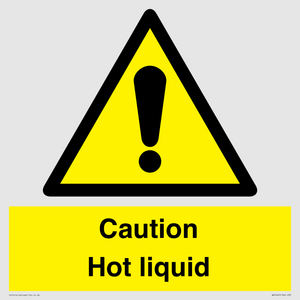 WK5440: Caution Hot liquid