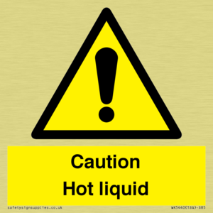 WK5440: Caution Hot liquid