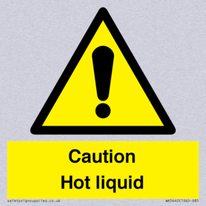 WK5440: Caution Hot liquid
