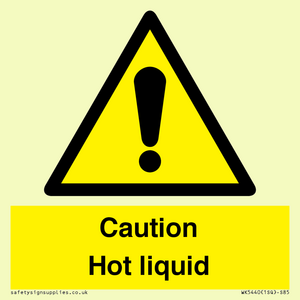WK5440: Caution Hot liquid
