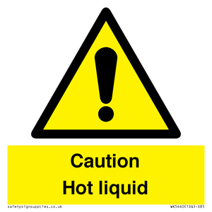 WK5440: Caution Hot liquid