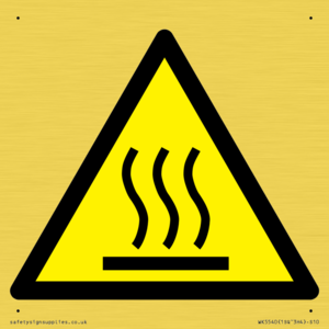 WK5540: W017 Warning: Hot surface