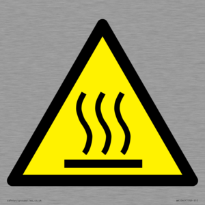 WK5540: W017 Warning: Hot surface