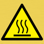 WK5540: W017 Warning: Hot surface