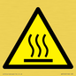 WK5540: W017 Warning: Hot surface