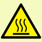 WK5540: W017 Warning: Hot surface