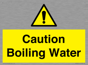 WK5787: Caution Boiling Water