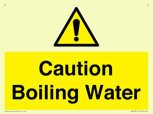 WK5787: Caution Boiling Water