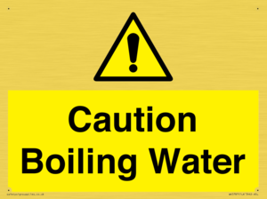 WK5787: Caution Boiling Water