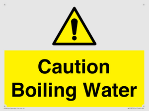 WK5787: Caution Boiling Water