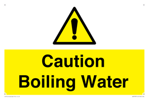 WK5787: Caution Boiling Water