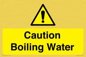 WK5787: Caution Boiling Water