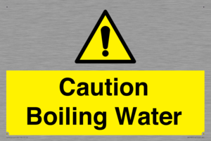 WK5787: Caution Boiling Water