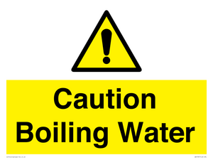 WK5787: Caution Boiling Water