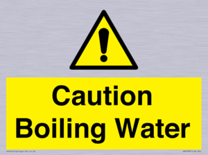 WK5787: Caution Boiling Water