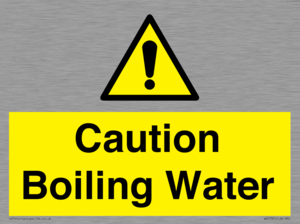 WK5787: Caution Boiling Water