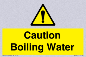 WK5787: Caution Boiling Water