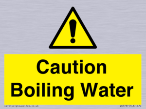WK5787: Caution Boiling Water