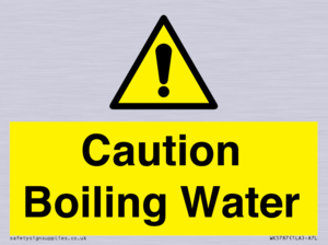 WK5787: Caution Boiling Water