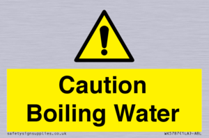 WK5787: Caution Boiling Water