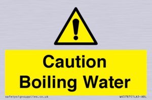 WK5787: Caution Boiling Water