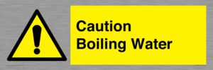 WK5787: Caution Boiling Water