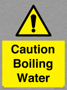 WK5787: Caution Boiling Water