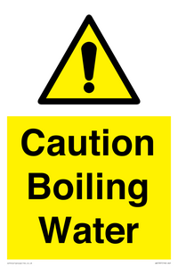 WK5787: Caution Boiling Water