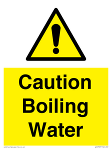 WK5787: Caution Boiling Water
