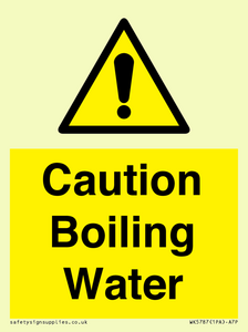 WK5787: Caution Boiling Water