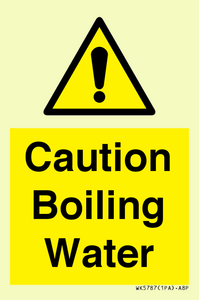 WK5787: Caution Boiling Water