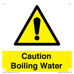 WK5787: Caution Boiling Water