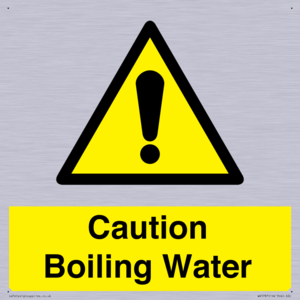 WK5787: Caution Boiling Water