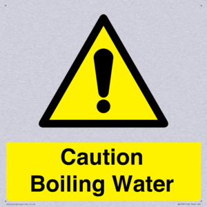 WK5787: Caution Boiling Water