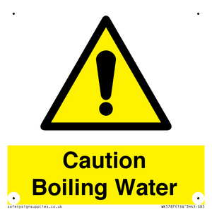 WK5787: Caution Boiling Water
