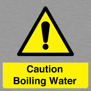 WK5787: Caution Boiling Water