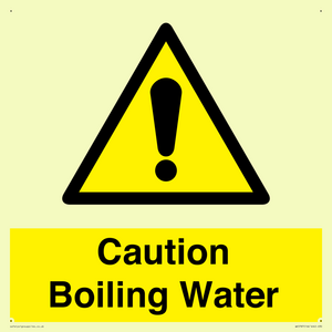 WK5787: Caution Boiling Water