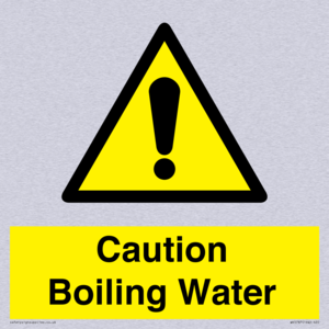 WK5787: Caution Boiling Water
